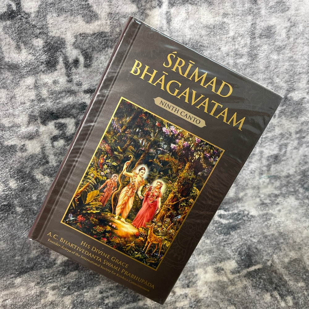 The Bhaktivedanta Book Trust Srimad Bhagavatam Ninth Canto Hardcover Book New